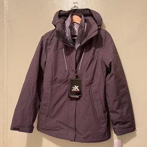 ZeroXposur 3 in 1 women Coat